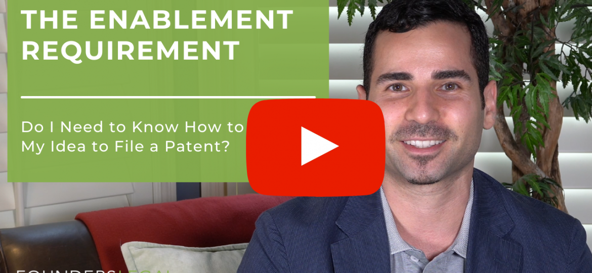 Video: The Enablement Requirement