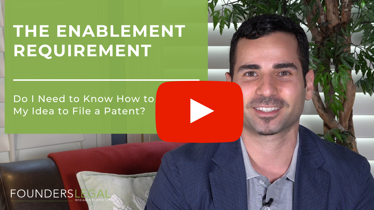 Video: The Enablement Requirement