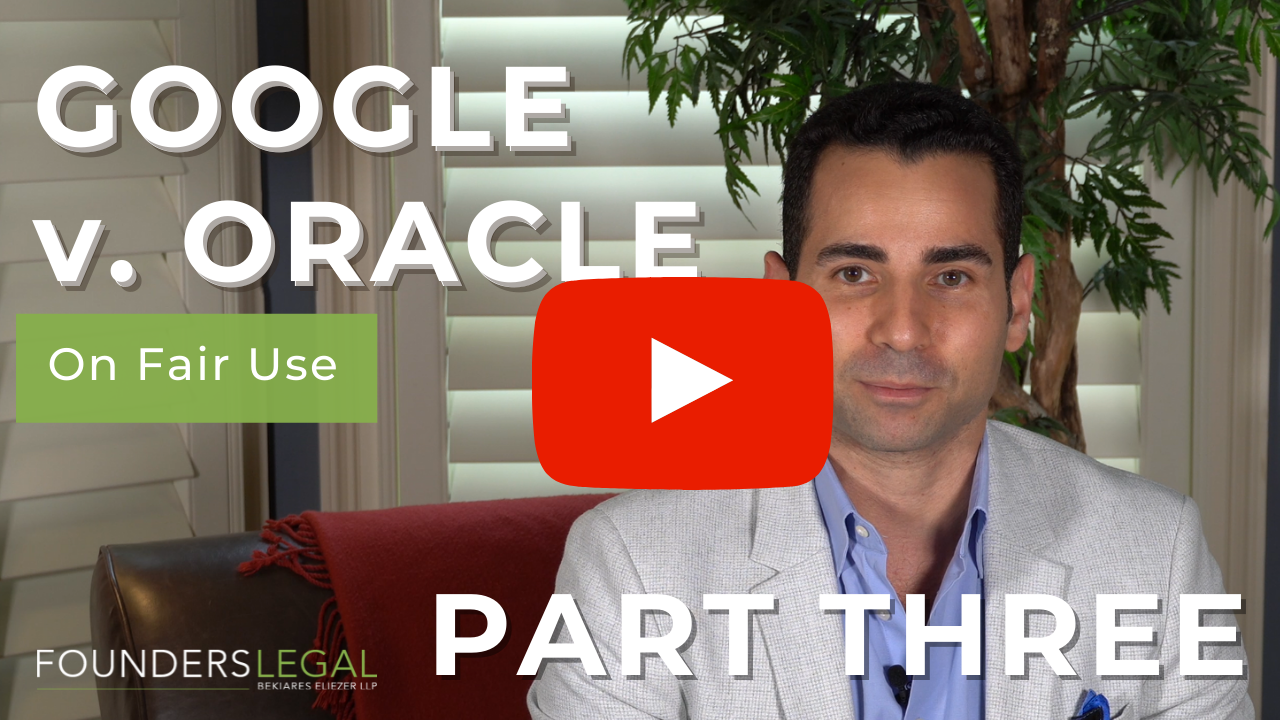 On April 5, 2021, the Supreme Court of the United States (SCOTUS) decided GOOGLE LLC v. ORACLE AMERICA, INC.  The decision has implications that touch almost every software company that develops or licenses software, as either a licensor or a licensee.  Our overview and commentary on this case is divided into three parts.  This is part three.
