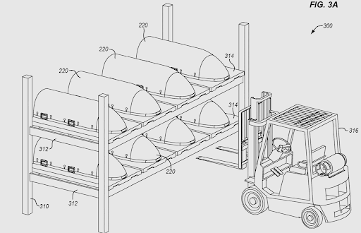 111121 BOEING PATENT Unmanned aerial vehicle with enhanced cargo storage