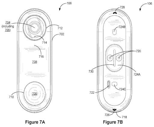 122921 Google Patent Doorbell Camera