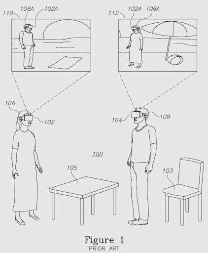 02022022 Facebook Patent Method and system for reconstructing obstructed face portions for virtual reality environment