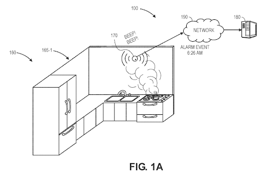 03012022 Amazon Patent Autonomous home security devices