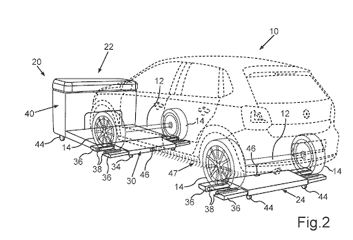 04262022 Volkswagen Patent Parking robot for a transportation vehicle with at least two axles and method for operating a parking robot 2 04262022 Volkswagen Patent Parking robot for a transportation vehicle with at least two axles and method for operating a parking robot 2