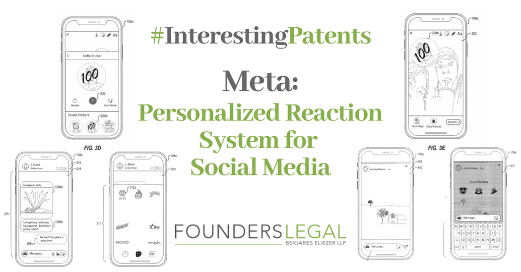 Interesting Patents - Meta Personalized Reaction System for Social Media