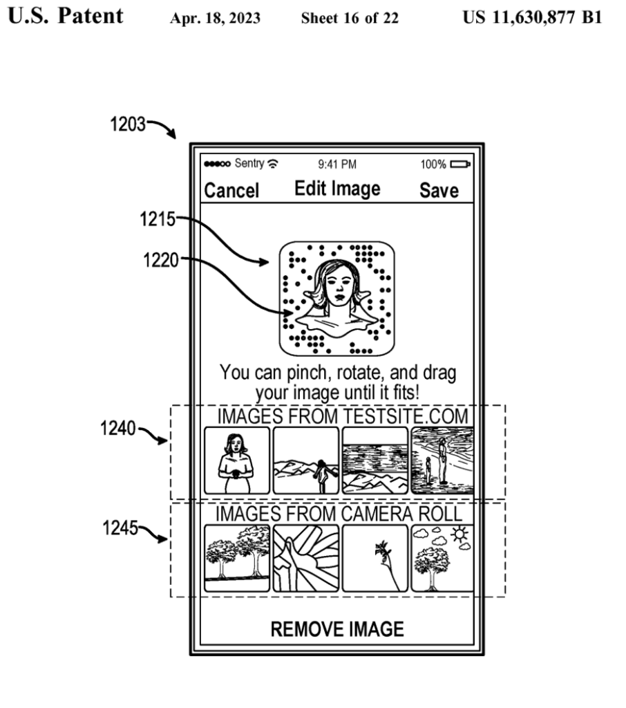 Interesting Patents Snap Custom Visual Codes For Network Links 4